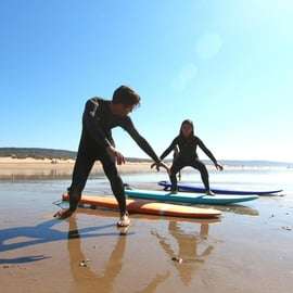 Surfervaring in Lissabon