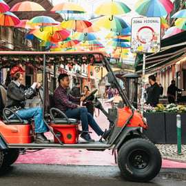 Lissabon: Private Sightseeingtour mit dem Tuk-Tuk