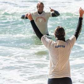 Ericeira: groepssurfles met lokale instructeurs