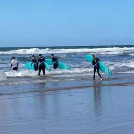 Lissabon: Surfles op het strand van Costa de Caparica