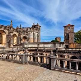 Von Lissabon: Templerroute – Almourol, Tomar und das Kloster von Cristo
