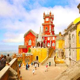 Lissabon: Sintra, Pena Palace, Cabo da Roca & Cascais Tagestour