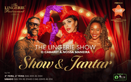 Lissabon: Erotische Kabarettshow und Abendessen