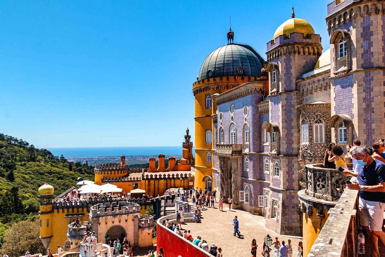 Lissabon: Dagtour Sintra, Pena, Cabo da Roca kust & Cascais